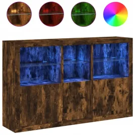 szafka-z-oswietleniem-led-przydymiony-dab-162x37x100-cm