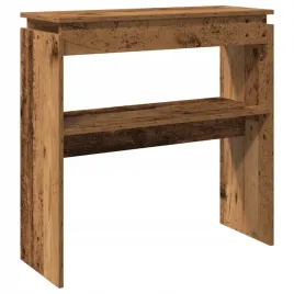 stolik-konsolowy-stare-drewno-wysoki-polysk-80x30x80-cm