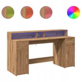 biurko-z-podswietleniem-led-dab-artisian-160x55x91-cm