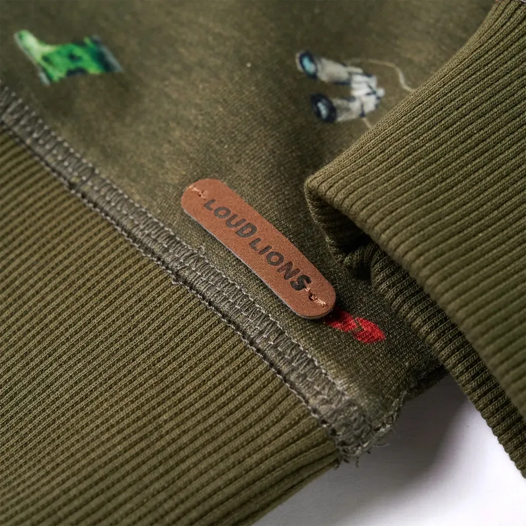 bluza-dziecieca-khaki-92-stan-nowy