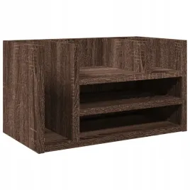 organizer-na-biurko-brazowy-dab-445x24x25-cm