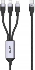 unitek-przewod-ladujacy-usb-3-w-1-czarny