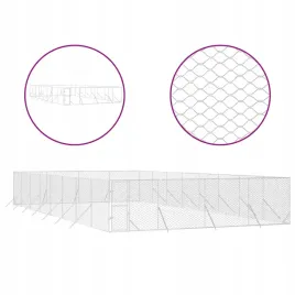 kojec-zewnetrzny-dla-psa-srebrny-8x16x2-m-stal-galwanizowana