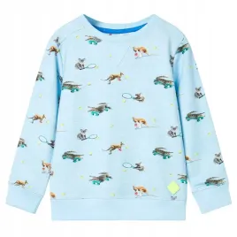 bluza-dziecieca-jasnoniebieski-melanz-140