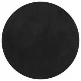 dywan-huarte-z-krotkim-wlosiem-czarny-o-100-cm