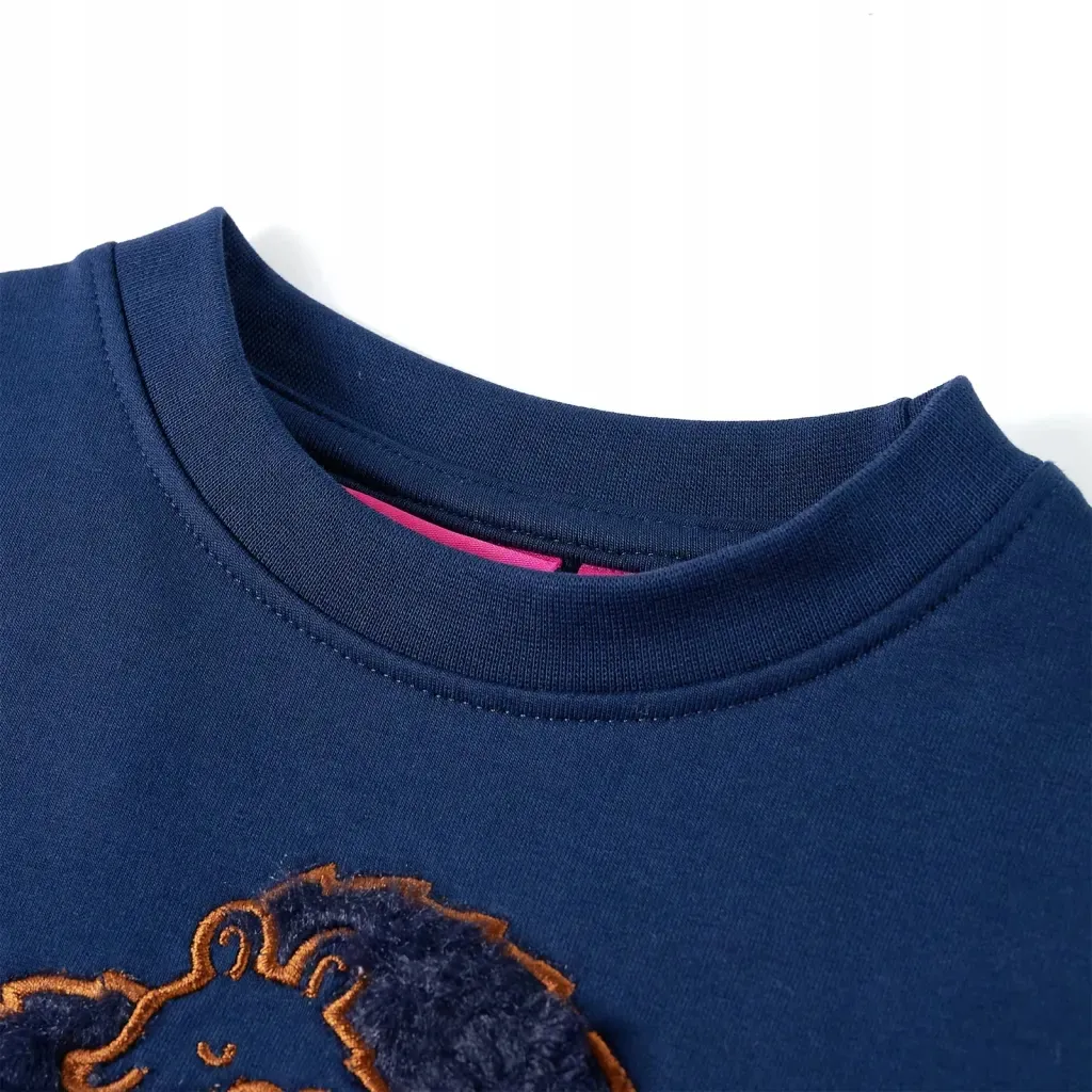 bluza-dziecieca-granatowa-140-stan-nowy