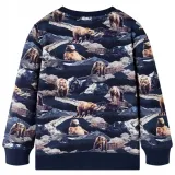 bluza-dziecieca-granatowa-140-stan-nowy