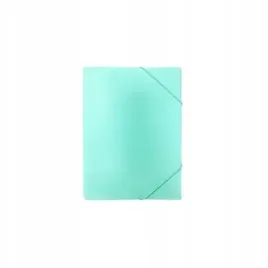 teczka-z-gumka-a4-pp-pastel-zielona