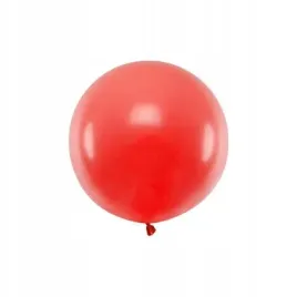 balon-okragly-pastel-poppy-red-60cm