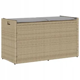 lawka-ogrodowa-ze-schowkiem-i-poduszka-bezowa-100-cm-polirattan