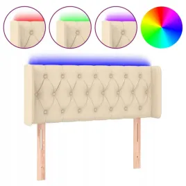 zaglowek-do-lozka-z-led-kremowy-93x16x78-88-cm-tkanina