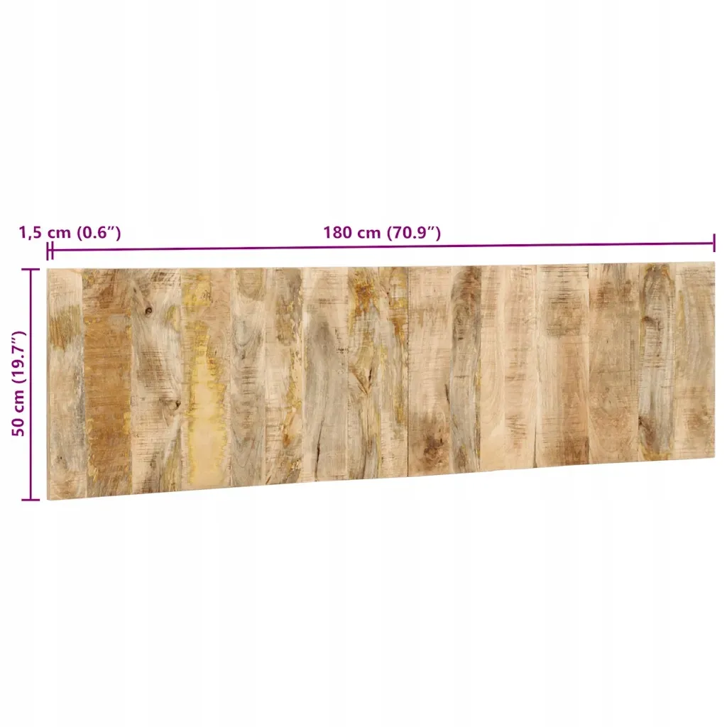 zaglowek-180-cm-lite-drewno-surowe-mango-stan-nowy
