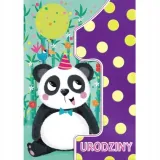 karnet-a5-urodziny-roczek-panda