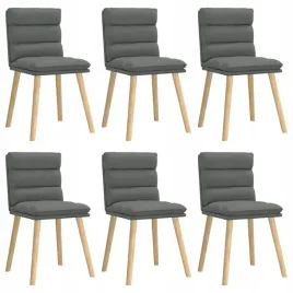 krzesla-stolowe-6-szt-ciemnoszare-obite-tkanina
