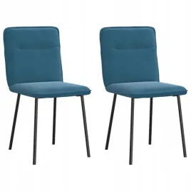 krzesla-stolowe-2-szt-niebieskie-aksamitne