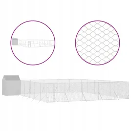 kojec-dla-psa-z-dachem-srebrny-12x12x25-m-stal-galwanizowana