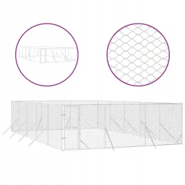 kojec-zewnetrzny-dla-psa-srebrny-6x10x2-m-stal-galwanizowana