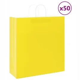torby-papierowe-50-szt-z-uchwytami-zolte-45x17x48-cm