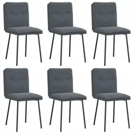 krzesla-stolowe-6-szt-ciemnoszare-obite-aksamitem