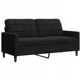 sofa-2-osobowa-czarna-140-cm-tapicerowana-aksam
