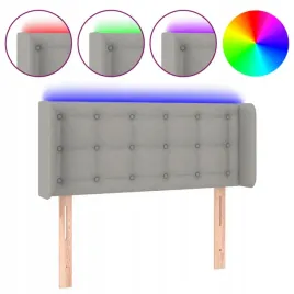 zaglowek-do-lozka-z-led-jasnoszary-83x16x78