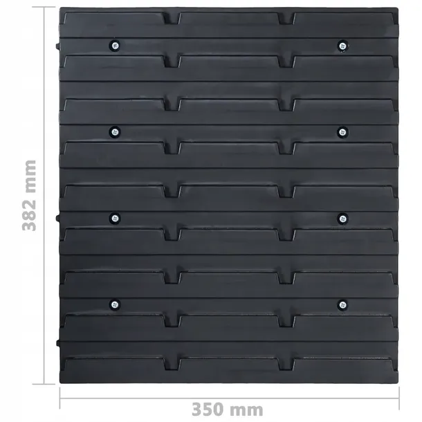 141-czesciowy-organizer-na-panelach-sciennych-stan-nowy-waga-z-opakowaniem-9-25-kg