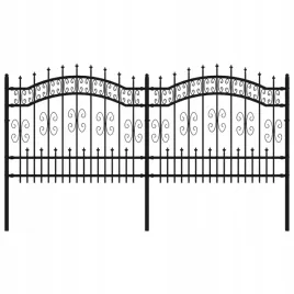 ogrodzenie-z-grotami-czarne-140-cm-malowana-pro
