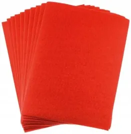 filc-a4-czerwony-2mm-10szt