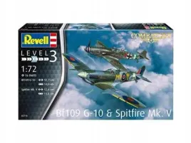 samolot-1-72-me-bf-109g-10-and-spitfire-mk-v-revell