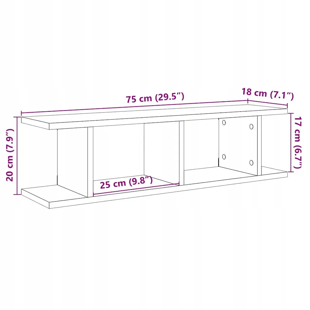 polki-scienne-2-szt-dab-artisan-75x18x20-c