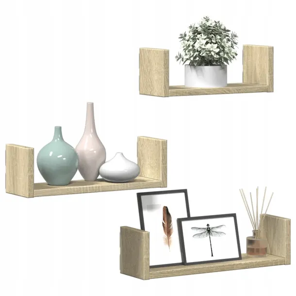 polki-scienne-3-szt-dab-sonoma-material-d-stan-nowy