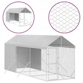kojec-dla-psa-z-dachem-srebrny-2x6x25-m-stal