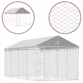 kojec-dla-psa-z-dachem-srebrny-3x6x25-m-stal