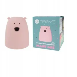 lampka-nocna-led-rgb-mis-maly-rozowy