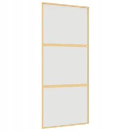drzwi-przesuwne-zlote-90x205-cm-mrozone-szklo-esg-aluminium