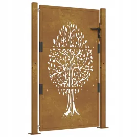 furtka-ogrodowa-105x155-cm-stal-kortenowska-motyw-drzewa