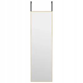 lustro-na-drzwi-zlote-30x100-cm-szklo-i-aluminium