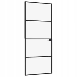 drzwi-wewnetrzne-czarne-83x2015-cm-szklo-i-aluminium
