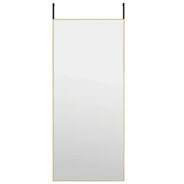 lustro-na-drzwi-zlote-40x100-cm-szklo-i-aluminium