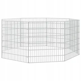 kojec-dla-zwierzat-8-paneli-54x60-cm-galwanizowane-zelazo