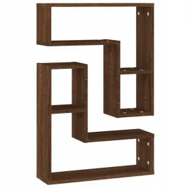 polki-scienne-2-szt-brazowy-dab-50x15x50-cm