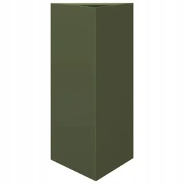 donica-ogrodowa-oliwkowa-trojkatna-40x345x70-cm-stalowa