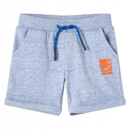 szorty-dzieciece-ze-sznurkiem-niebieski-melanz