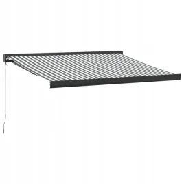 zwijana-markiza-antracytowo-biala-3x25m-tkani