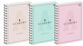 kolozeszyt-a4-100k-kratka-academy-pastel-5szt-i