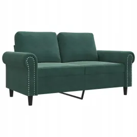 sofa-2-osobowa-ciemnozielona-120-cm-tapicerowana-aksamitem