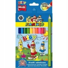 kredki-olowkowe-jumbo-bigy-12-kolorow