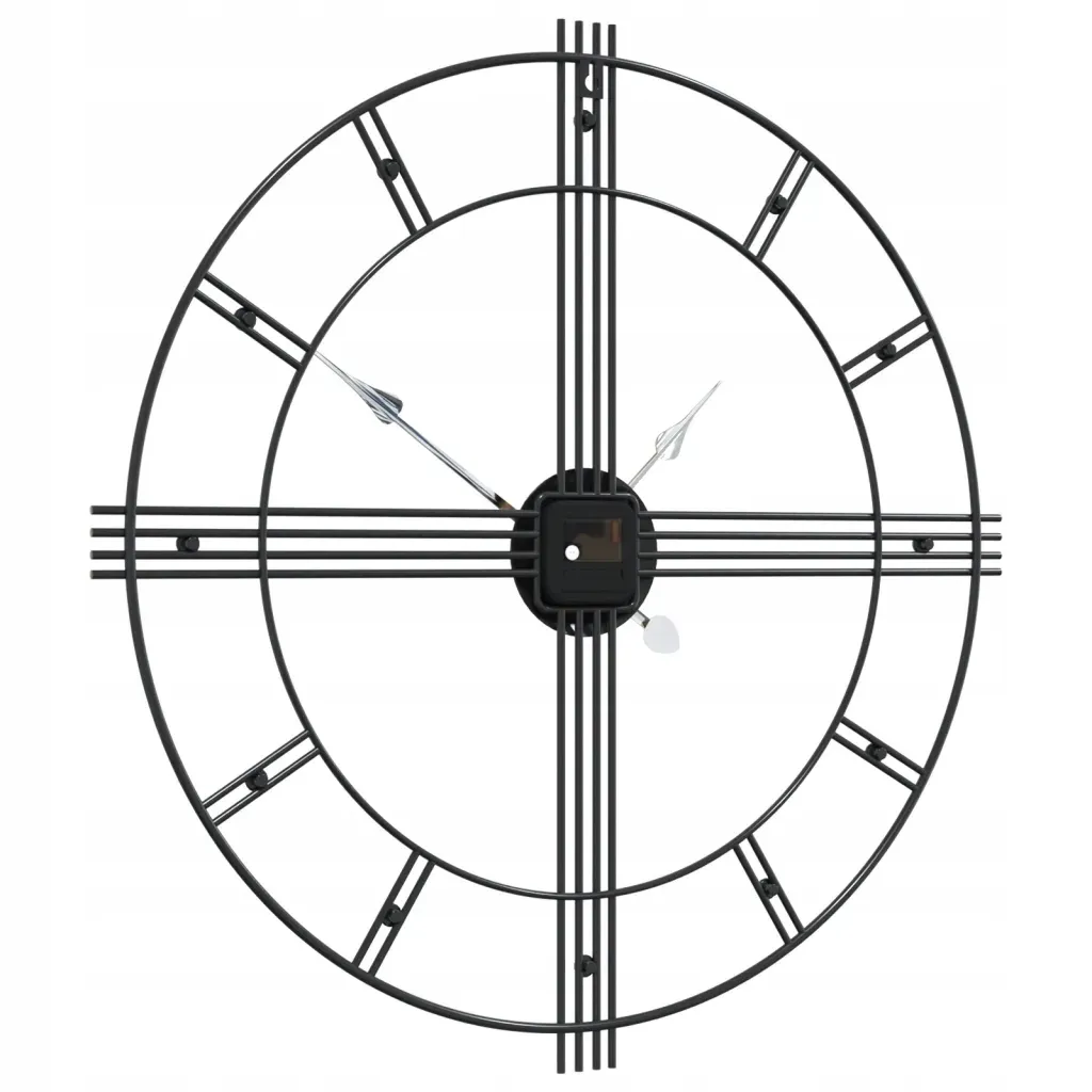 zegar-scienny-czarny-o60-cm-zelazo-stan-nowy