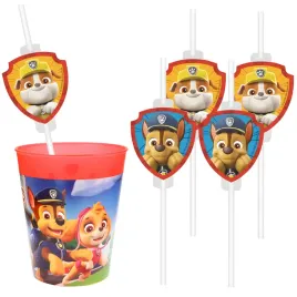 rurki-slomki-papierowe-z-nakladka-psi-patrol-urodzinowe-4szt