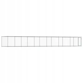 klatka-dla-psa-z-drzwiami-szara-12x2x15-m-stal